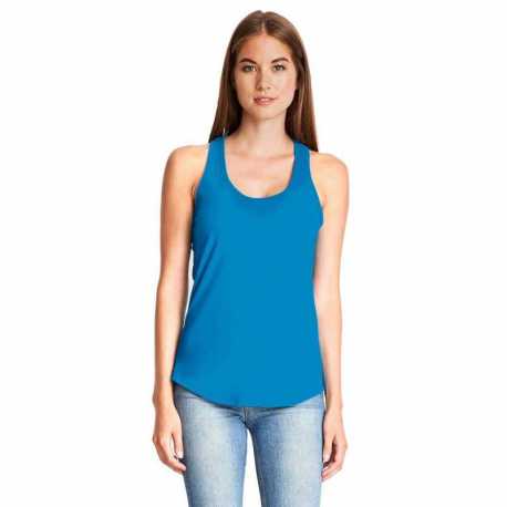 Next Level Apparel 6338 Ladies Gathered Racerback Tank