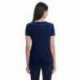 Threadfast Apparel 215B Ladies Cross Dye Short-Sleeve V-Neck T-Shirt