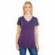 Threadfast Apparel 215B Ladies Cross Dye Short-Sleeve V-Neck T-Shirt
