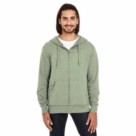 Threadfast Apparel 321Z Unisex Triblend French Terry Full-Zip