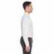 UltraClub 8210LS Adult Cool & Dry Long-Sleeve Mesh Pique Polo
