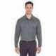 UltraClub 8210LS Adult Cool & Dry Long-Sleeve Mesh Pique Polo
