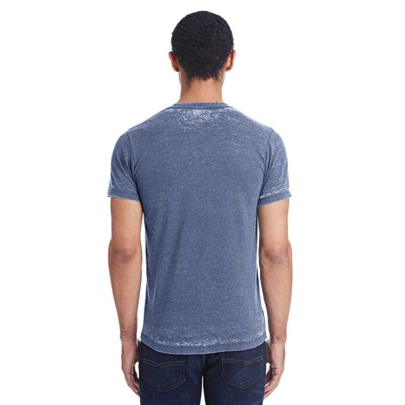 econscious EC1588 Men's Heather Sueded Long Sleeve Jersey ...