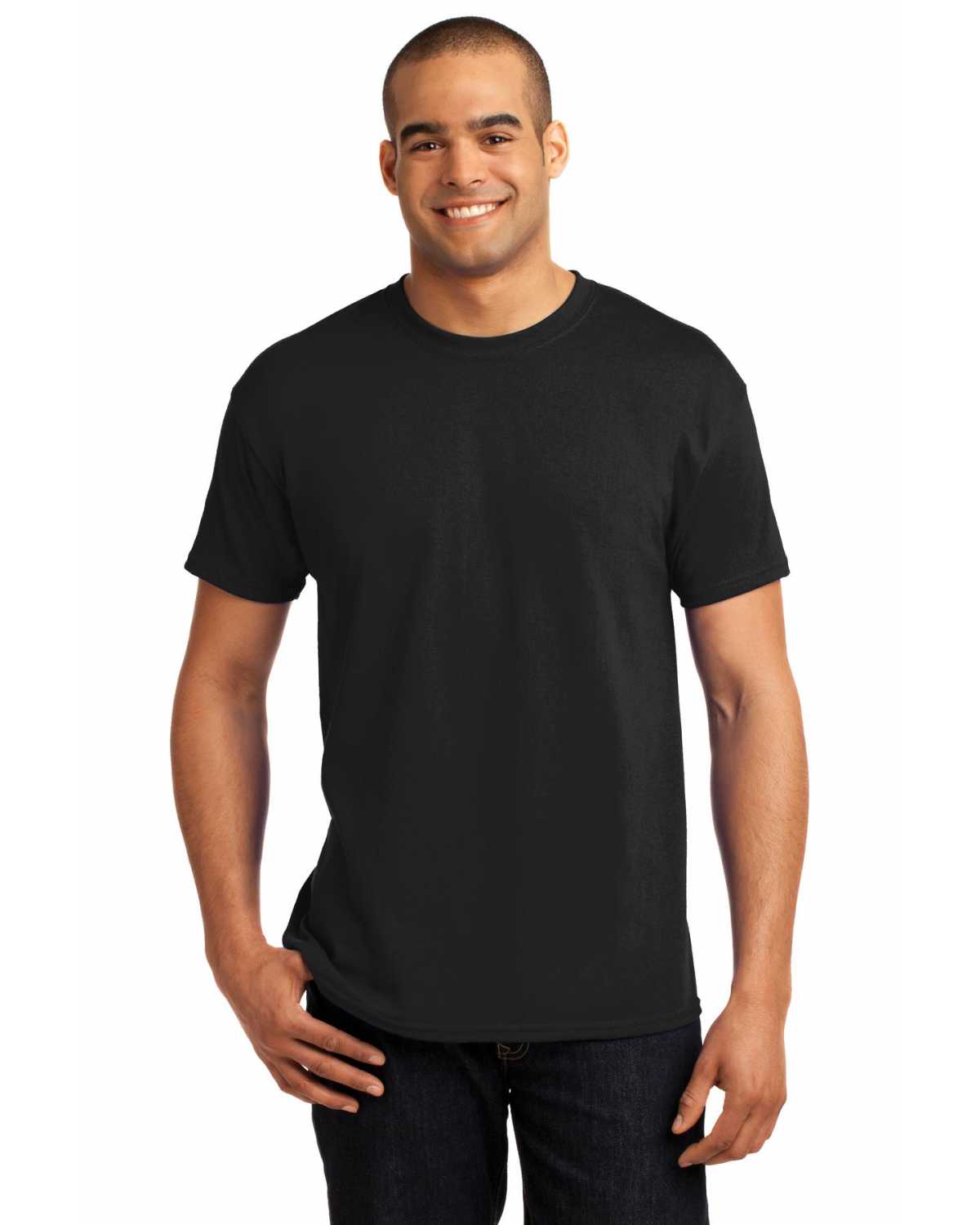 Hanes 5170 EcoSmart 50/50 Cotton/Poly T-Shirt on discount ...