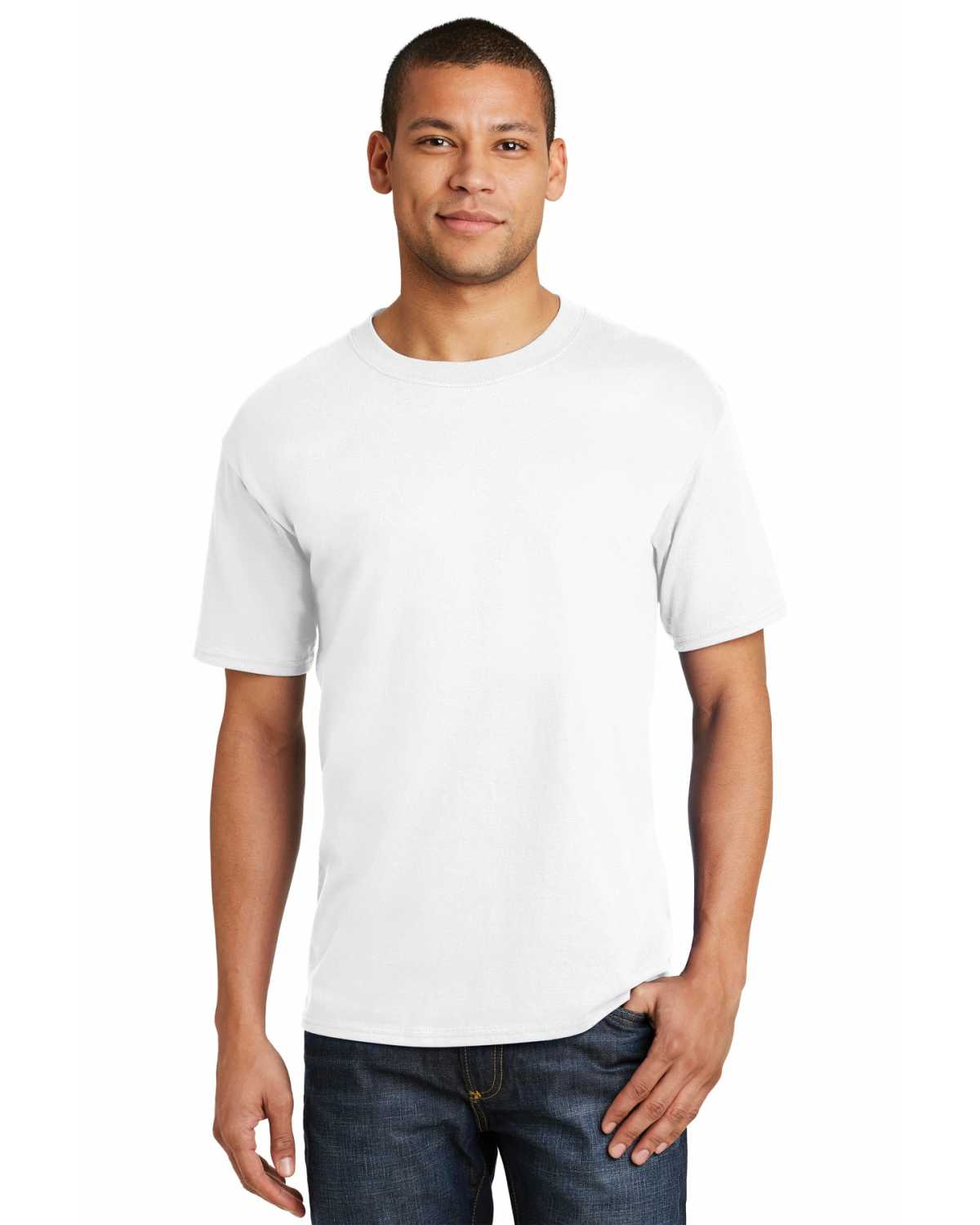 Hanes 5180 Beefy-T 100% Cotton T-Shirt on discount | ApparelChoice.com
