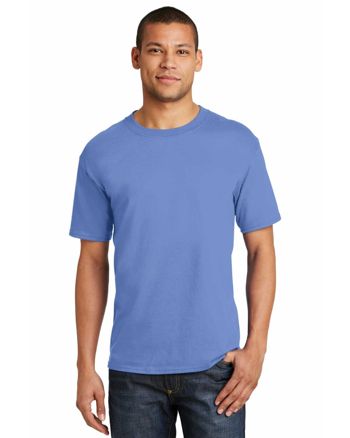 Hanes 5180 Beefy-T 100% Cotton T-Shirt on discount | ApparelChoice.com