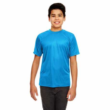 UltraClub 8420Y Youth Cool & Dry Sport Performance Interlock T-Shirt