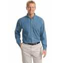 Port Authority TLS600 Tall Long Sleeve Denim Shirt