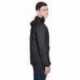 UltraClub 8925 Adult Quarter-Zip Hooded Pullover Pack-Away Jacket