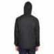 UltraClub 8925 Adult Quarter-Zip Hooded Pullover Pack-Away Jacket