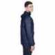UltraClub 8925 Adult Quarter-Zip Hooded Pullover Pack-Away Jacket
