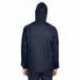UltraClub 8925 Adult Quarter-Zip Hooded Pullover Pack-Away Jacket
