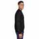 UltraClub 8926 Adult Long-Sleeve Microfiber Crossover V-Neck Wind Shirt