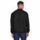 UltraClub 8926 Adult Long-Sleeve Microfiber Crossover V-Neck Wind Shirt