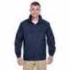 UltraClub 8929 Adult Full-Zip Hooded Pack-Away Jacket