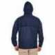 UltraClub 8929 Adult Full-Zip Hooded Pack-Away Jacket