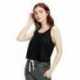 US Blanks US510 Ladies Sheer Cropped Racer Tank