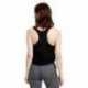 US Blanks US510 Ladies Sheer Cropped Racer Tank