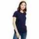 US Blanks US100R Ladies Short-Sleeve Recover Yarn Crewneck