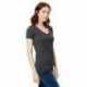 US Blanks US120 Ladies Made in USA Short-Sleeve V-Neck T-Shirt