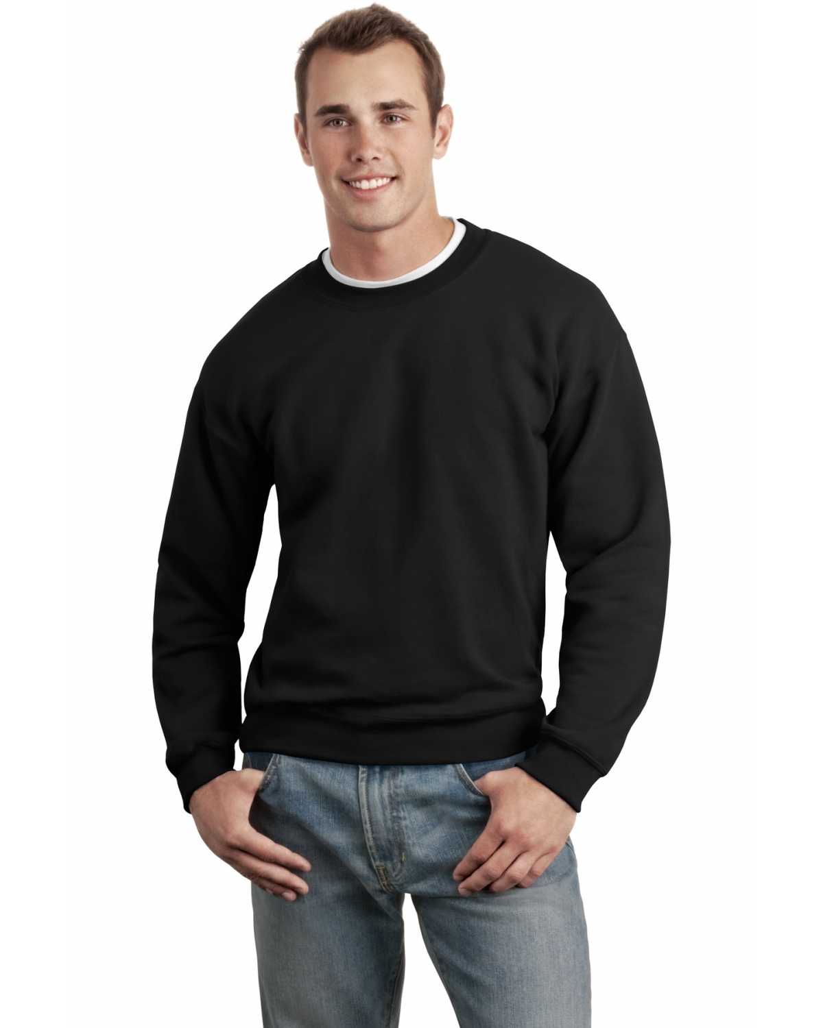 Gildan 12000 DryBlend Crewneck Sweatshirt on discount | ApparelChoice.com