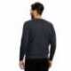 US Blanks US2211G Unisex Heavyweight Loop Terry Triblend Long-Sleeve Crew