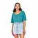 US Blanks US309 Ladies Boxy Open Neck Top