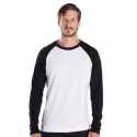 US Blanks US6600 Men's Long-Sleeve Baseball Raglan
