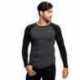 US Blanks US6600 Men's Long-Sleeve Baseball Raglan