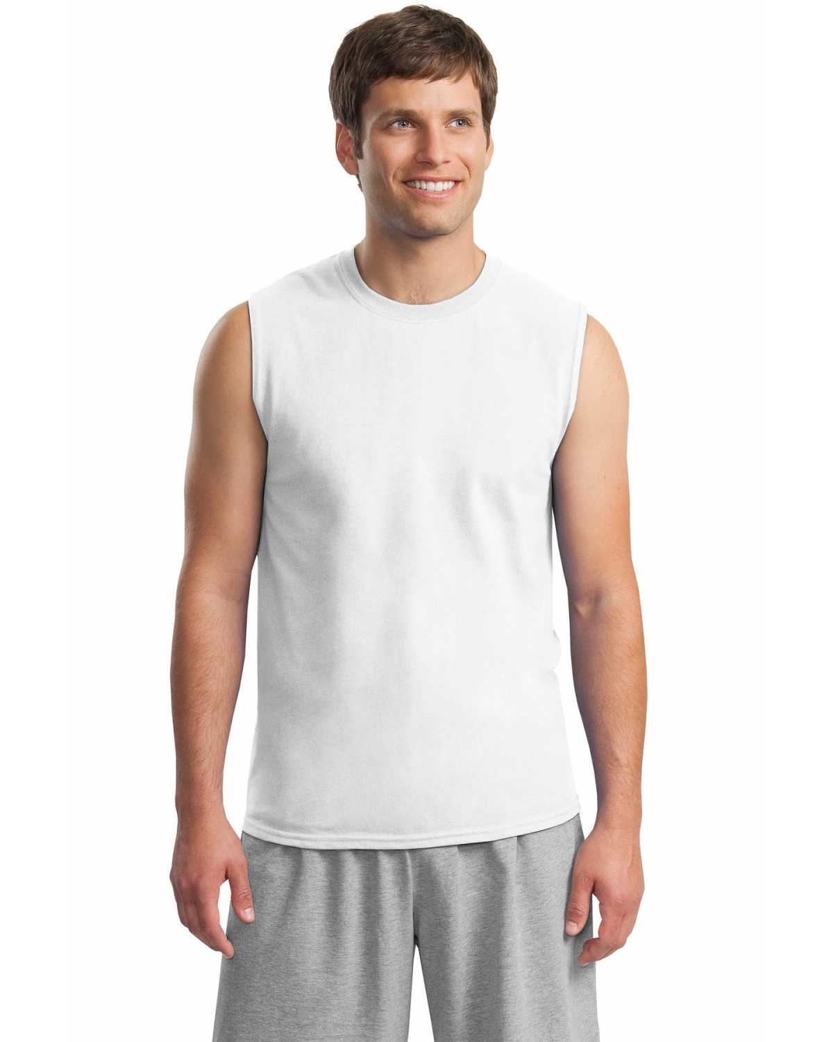 Gildan 2700 Ultra Cotton Sleeveless T-Shirt on discount | ApparelChoice.com