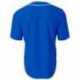 A4 NB4184 Youth Short Sleeve Full Button Baseball Jersey