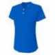 A4 NW3143 Ladies Tek 2-Button Henley Shirt