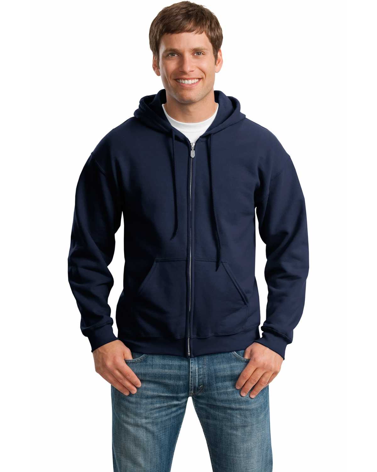 Gildan 18600 Heavy Blend Full-Zip Hooded Sweatshirt on discount ...