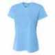 A4 NW3254 Ladies Birds-Eye Mesh V-Neck T-Shirt