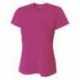 A4 NW3254 Ladies Birds-Eye Mesh V-Neck T-Shirt