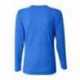 A4 NW3255 Ladies Birds-Eye Mesh Long Sleeve V-Neck T-Shirt