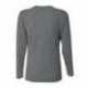 A4 NW3255 Ladies Birds-Eye Mesh Long Sleeve V-Neck T-Shirt