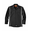Dickies LL524T 4.5 oz. Industrial Long-Sleeve Color Block Shirt