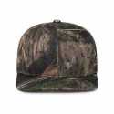 Big Accessories BA509 Contrast Thick Stitch Unstructured Cap
