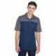 Core365 CE101 Men's Balance Colorblock Performance Pique Polo