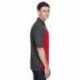 Core365 CE101 Men's Balance Colorblock Performance Pique Polo