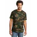 District Made Made DT104C Made Mens Camo Perfect Weight Crew Tee