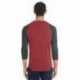 Threadfast Apparel 302G Unisex Triblend Three-Quarter Sleeve Raglan