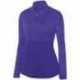 Augusta Sportswear 2909 Ladies Shadow Tonal Heather Quarter-Zip Pullover