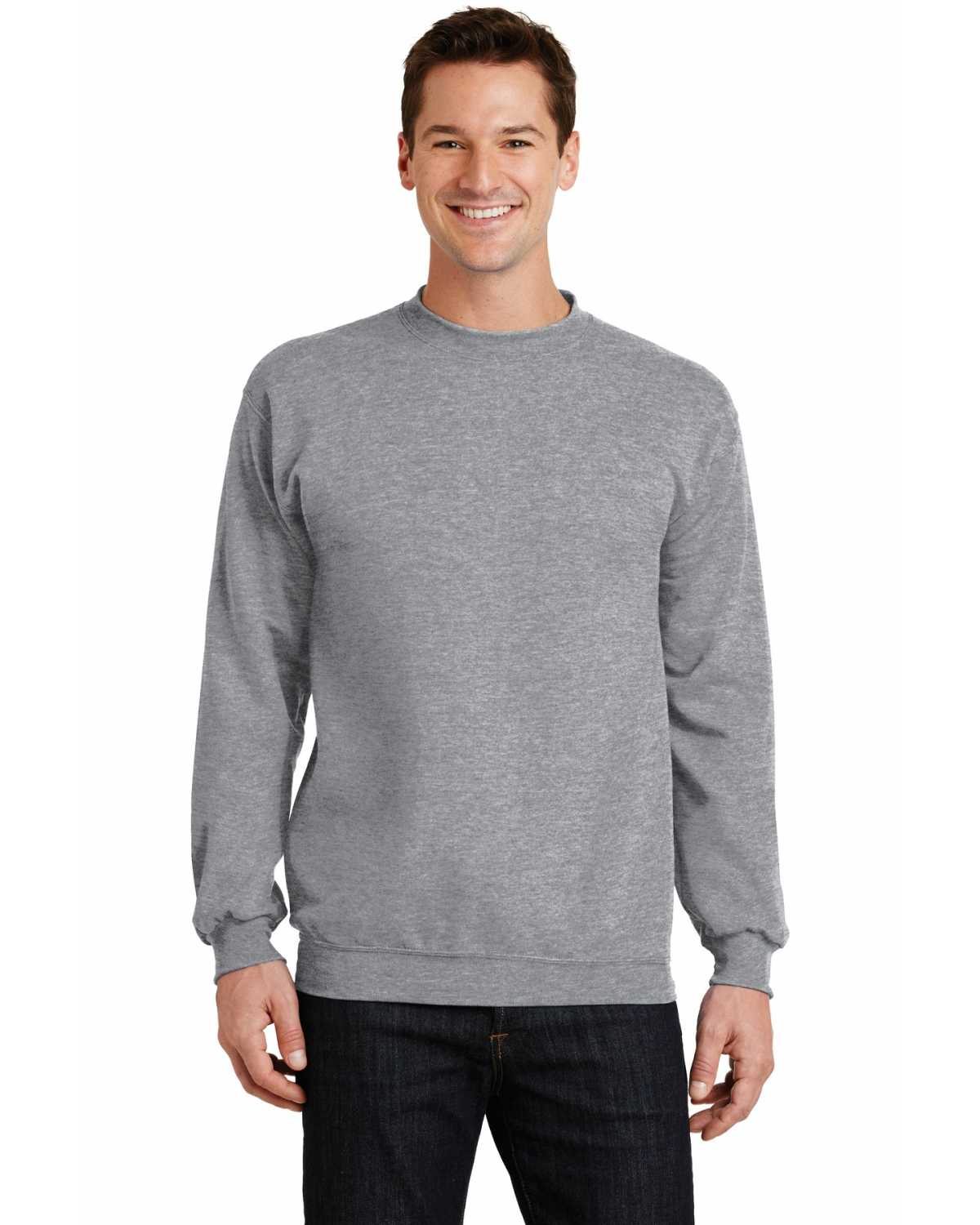 Port & Company PC78 Core Fleece Crewneck Sweatshirt on discount ...