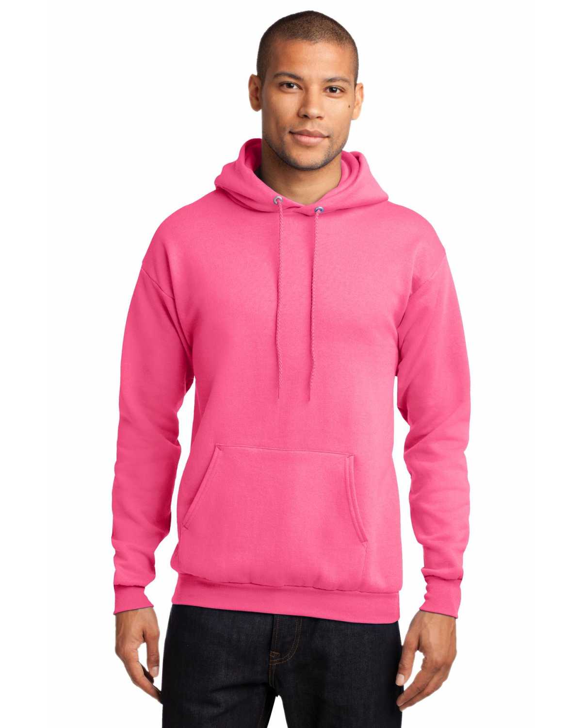 Port & Company PC78H Core Fleece Pullover Hooded Sweatshirt on discount ...