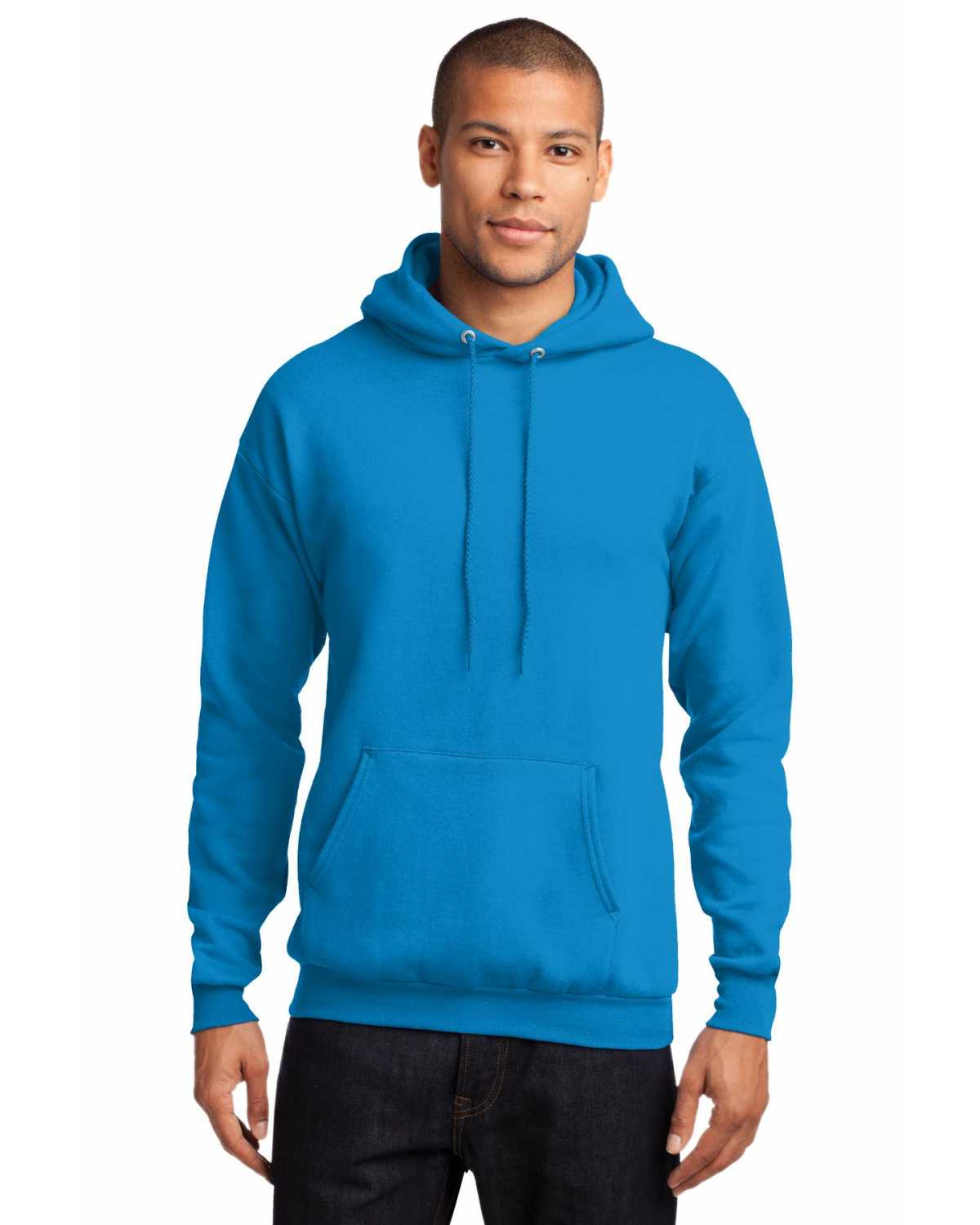 Port & Company PC78H Core Fleece Pullover Hooded Sweatshirt on discount ...