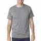 Bayside 5010 Adult Adult Heather Ring-Spun Jersey T-Shirt