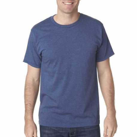 Bayside 5010 Adult Adult Heather Ring-Spun Jersey T-Shirt