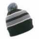 Pacific Headwear 641K Knit Fold-Over Pom-Pom Beanie